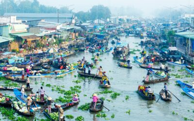 Seule au marché flottant de Cai Rang : une immersion privilégiée dans le delta du Mékong